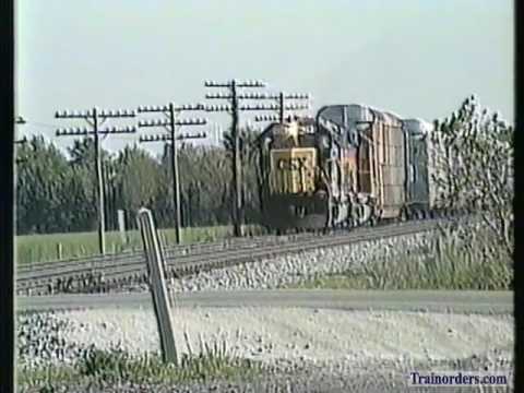 Classic Railroad Series 198 - CSX at Vickers Crossing, OH July 1994