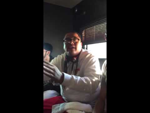 Universal/DefJam 2016 Tour Bus Cypher Ft. Knuckles, Evi, PAC, and Yote