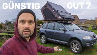 ICH HABE DAS GÜNSTIGSTE DACHZELT GEKAUFT UND BIN BEGEISTERT!