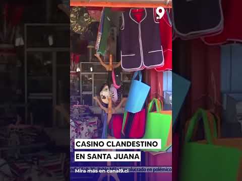 Casino clandestino en Santa Juana