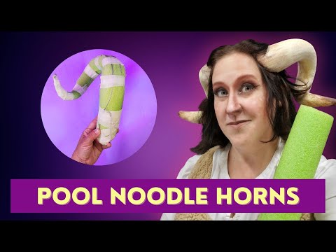 How to Make Custom Cosplay Horns: Cheap and Easy Method!