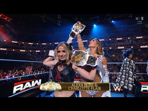 (1/2) Bayley & Lyra Valkyria vs Charlotte Flair & Alexa Bliss: Raw October 27 2025