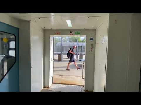 Поездка на ЭД4М (Кософар) РЭкс по обычному маршруту от Перово до 42 КМ. НовомосковскФильм