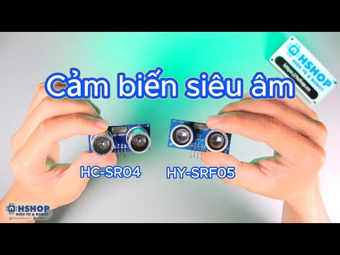 Cảm biến siêu âm HC-SR04 và HY-SRF05