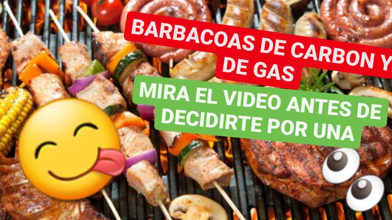 BARBACOA DE CARBON O GAS, CUAL ELEGIR