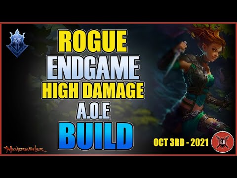 Rogue Assassin - Endgame High Damage Aoe Build - TimeStamps / Neverwinter ! oct 3rd 2021