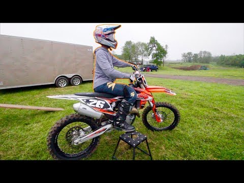 NEW KTM 250SXF FIRST RIDE! Already Huge Problems...