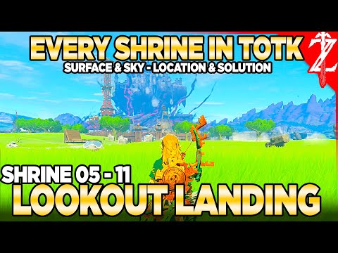 Every Shrine in Lookout Landing - Tears of the Kingdom Shrine Hunters 02