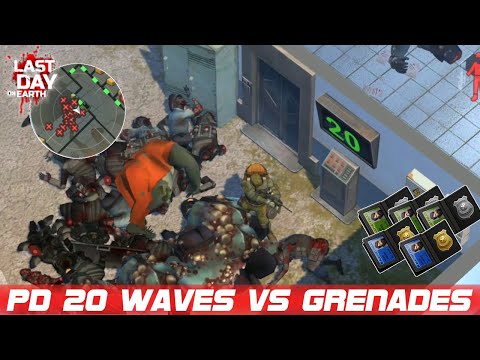 Clearing PD Waves With Grenades Sooo Satisfying | LDOE Blackport PD | Last Day On Earth: Survival