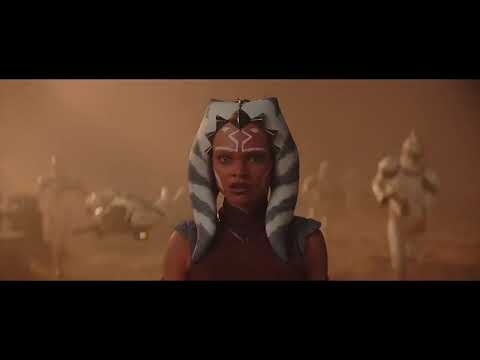 Battle of Teth & Battle of Ryloth- The Clone Wars Live Action- Ahsoka S01E05 flashback scene (1080p)