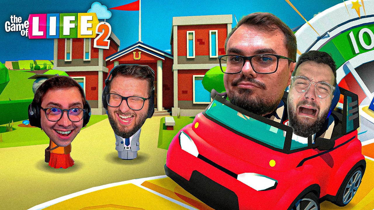 O JOGO DA VIDA DOS STREAMERS - The Game of Life 2
