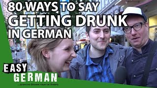 Easy German 90 - 80 German synonyms for drinking alcohol