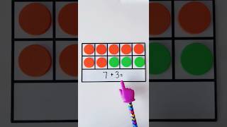 Adding with Ten Frames #math #tenframes #school #learning