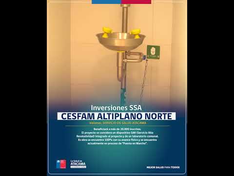 🏥Más inversiones para Atacama - Nuevo Cesfam para la comuna de Vallenar.