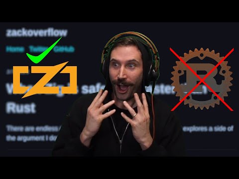 Zig is FASTER and SAFER than Rust | Prime Reacts