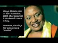 MIRIAM MAKEBA   Malaika   Original 1974 single with Swahili and English Lyrics 360p