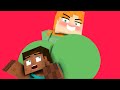 Minecraft Alex hate Fat Steve - minecraft animation
