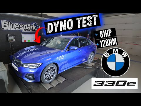 BMW 330e 2.0 B48 288bhp/292ps Dyno Test – Bluespark Tuning Box