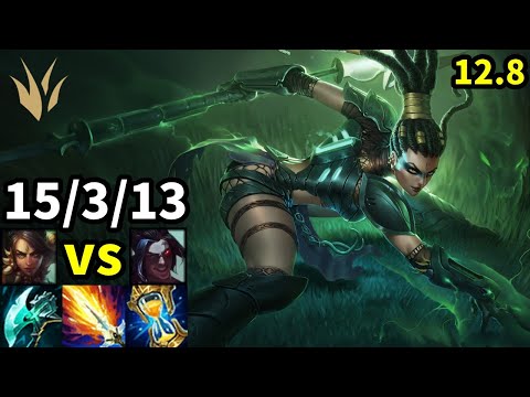 Nidalee Jungle vs Kayn - EUW Master | Patch 12.8