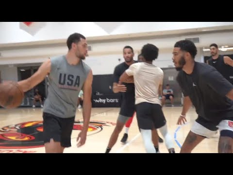 PICK UP GAME  | Zach Lavine, Jayson Tatum, Bradley Beal, Spencer Dinwiddie, Semi Ojeleye | 09.03.21