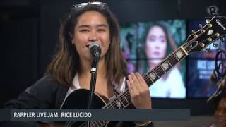 Rappler Live Jam: Rice Lucido