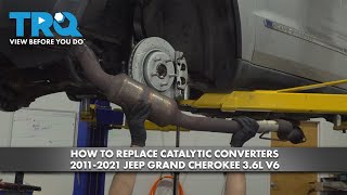 2012-2018 Jeep Wrangler JK Catalytic Converter: P0420/P0430 Codes