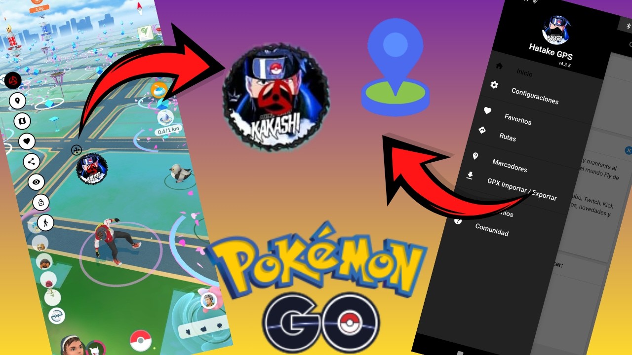 🚨NUEVA ACTUALIZACION HATAKE GPS JOYSTICK DEL CANAL🚨TUTORIAL COMPLETO SER FLY EN POKEMON GO