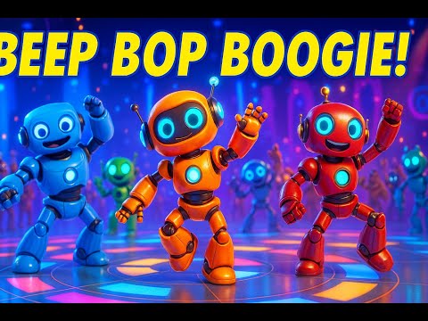 BEEP BOP BOOGIE! 🤖🎶 | The Ultimate Robot Dance Party for Kids!