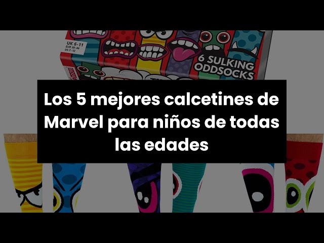 Vídeo relacionado con Ozabi Calcetines de niño LICENCIA SURPRISE PACK DE 12 PARES (31/34, Pack 12 AVENGERS)