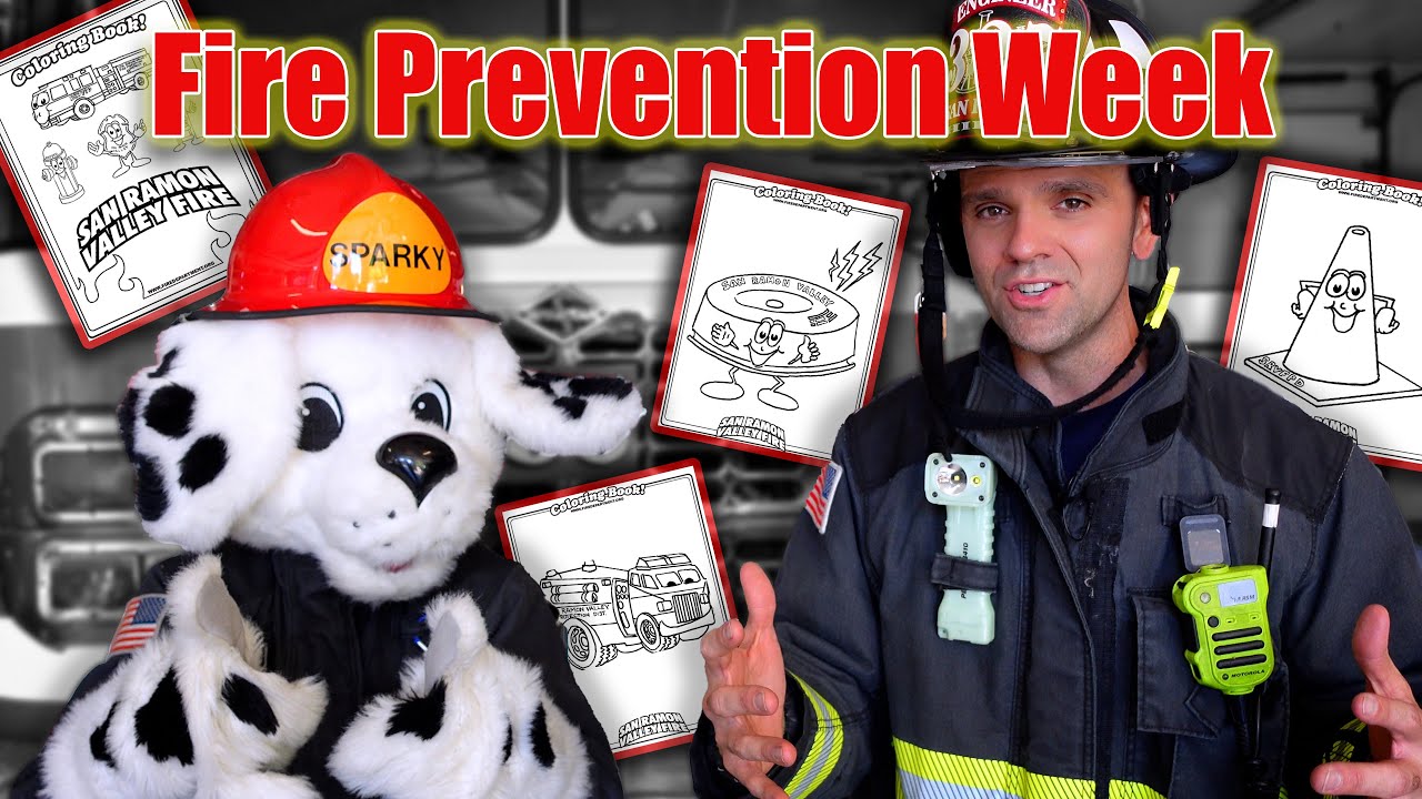Fire Prevention Week Coloring Book