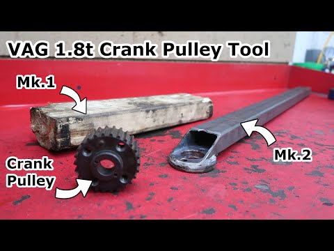 1.8t Crank Pulley Tool // 1.8t Stroker Engine Build