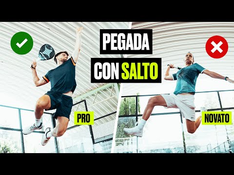 JAVI GARRIDO me ENSEÑA la PEGADA con SALTO en PADEL