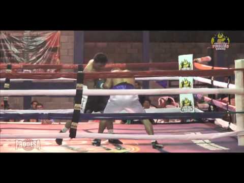 Pelea Josue Bendaña vs Jose Gutierrez - Pinolero Boxing