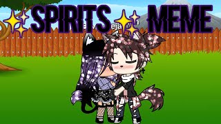 ✨Spirits✨ (meme  Silvia Meja y Ralph) #Ralphvia // Gacha Life // La Otaku Fujoshi