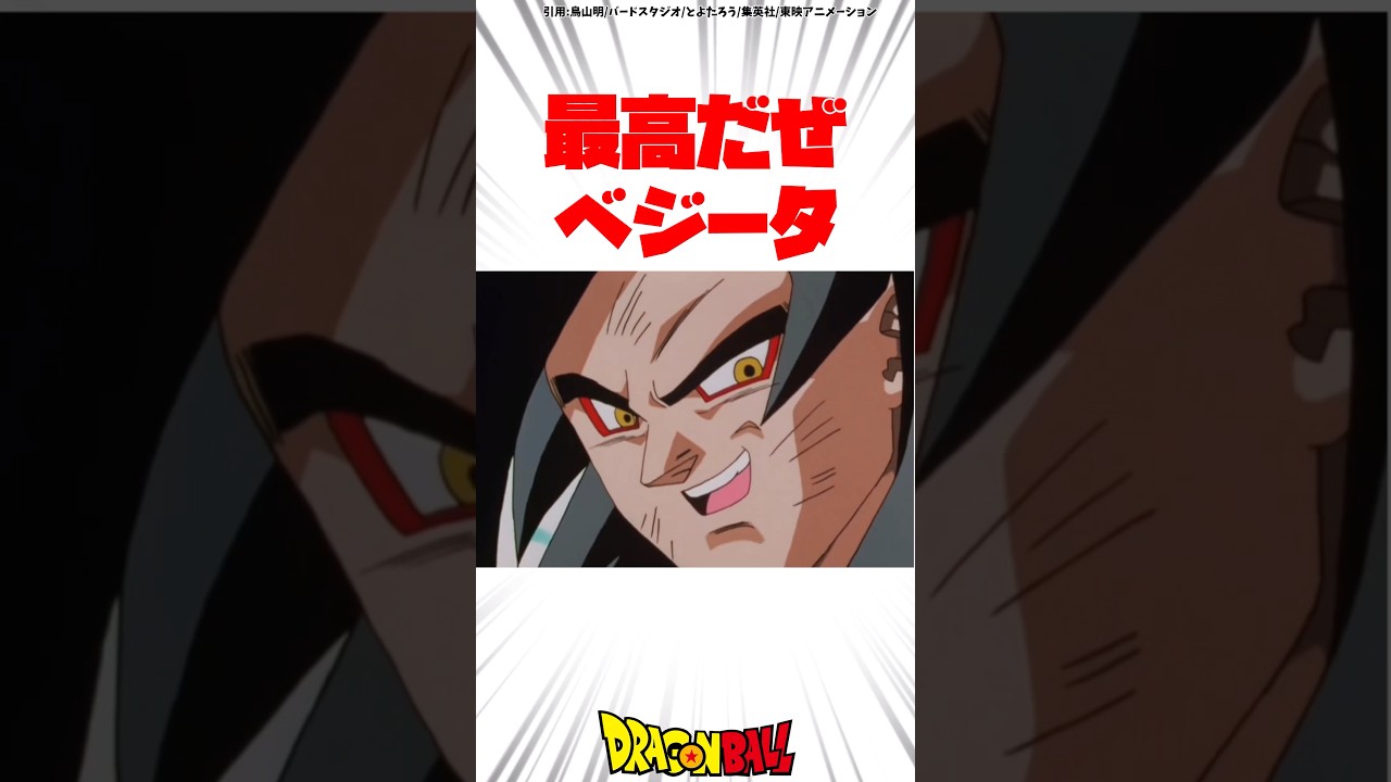 最高だぜべジータ #ドラゴンボール