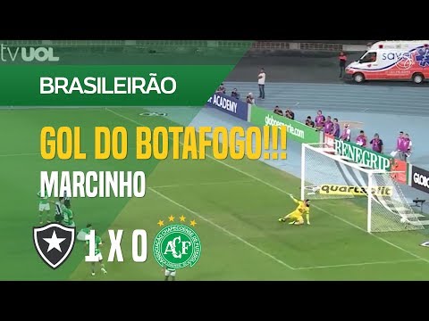 GOL (MARCINHO) – BOTAFOGO X CHAPECOENSE – 26/07 – BRASILEIRÃO 2018