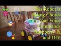 Voice Controlled Robot With Raspberry Pi And Computer Vision GoogleCloudSpeech Api SimpleCV