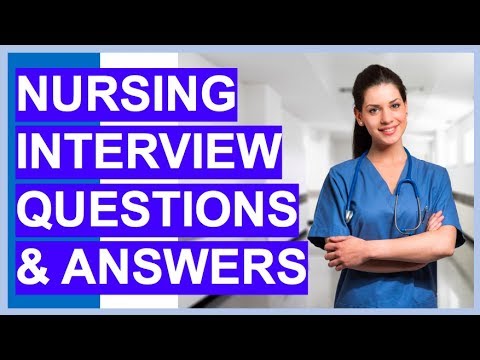 NURSING INTERVIEWの質問と回答!(看護師の面接をパスする方法) (NURSING INTERVIEW Questions and Answers! (How To PASS A Nurse Interview))