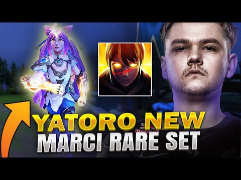 YATORO NEW Rare Marci Set FIRST Pro Gameplay - The International 2023 Collector's Cache