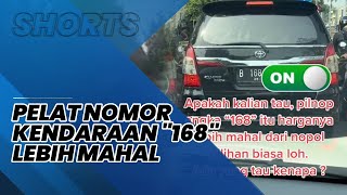 Viral Video yang Sebut Tarif Pelat Nomor Kendaraan Bermotor dengan Pilihan Angka 168 Lebih Mahal