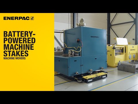 EMLS-EMV-Series Battery Powered Machine Skates | For Moving Heavy Machinery | Enerpac