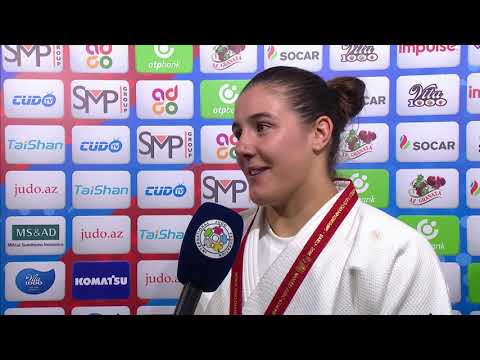 Guusje STEENHUIS (NED) Silver World Judo Championships Baku 18