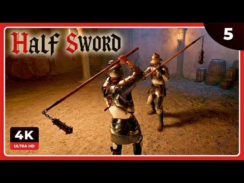 HS #5 | ¿NUEVA MEJOR ARMA? | HALF SWORD Gameplay Español