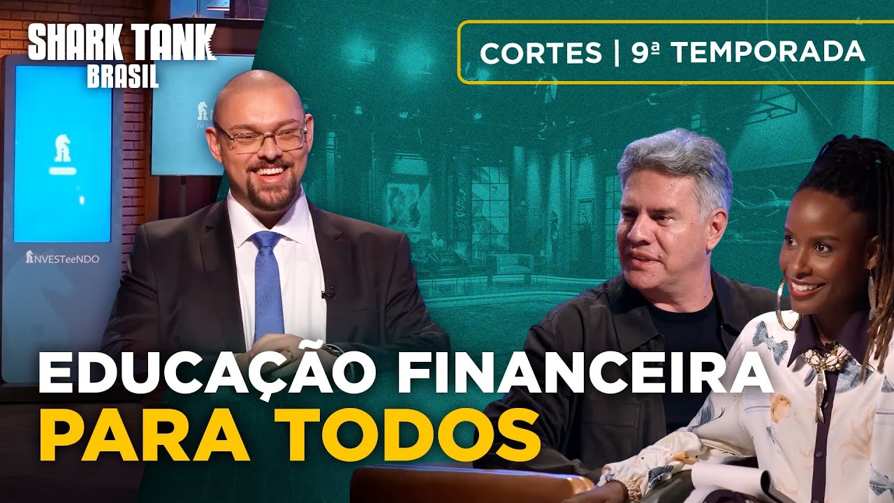 9ª Temporada: Empreendedor cria jogo para ensinar educação financeira | Shark Tank Brasil
