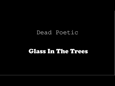 Dead Poetic - Glass In The Trees (Lyric Video)