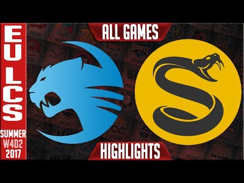 Roccat vs Splyce Highlights ALL GAMES | EU LCS Week 4 Summer 2017 | ROC vs SPY