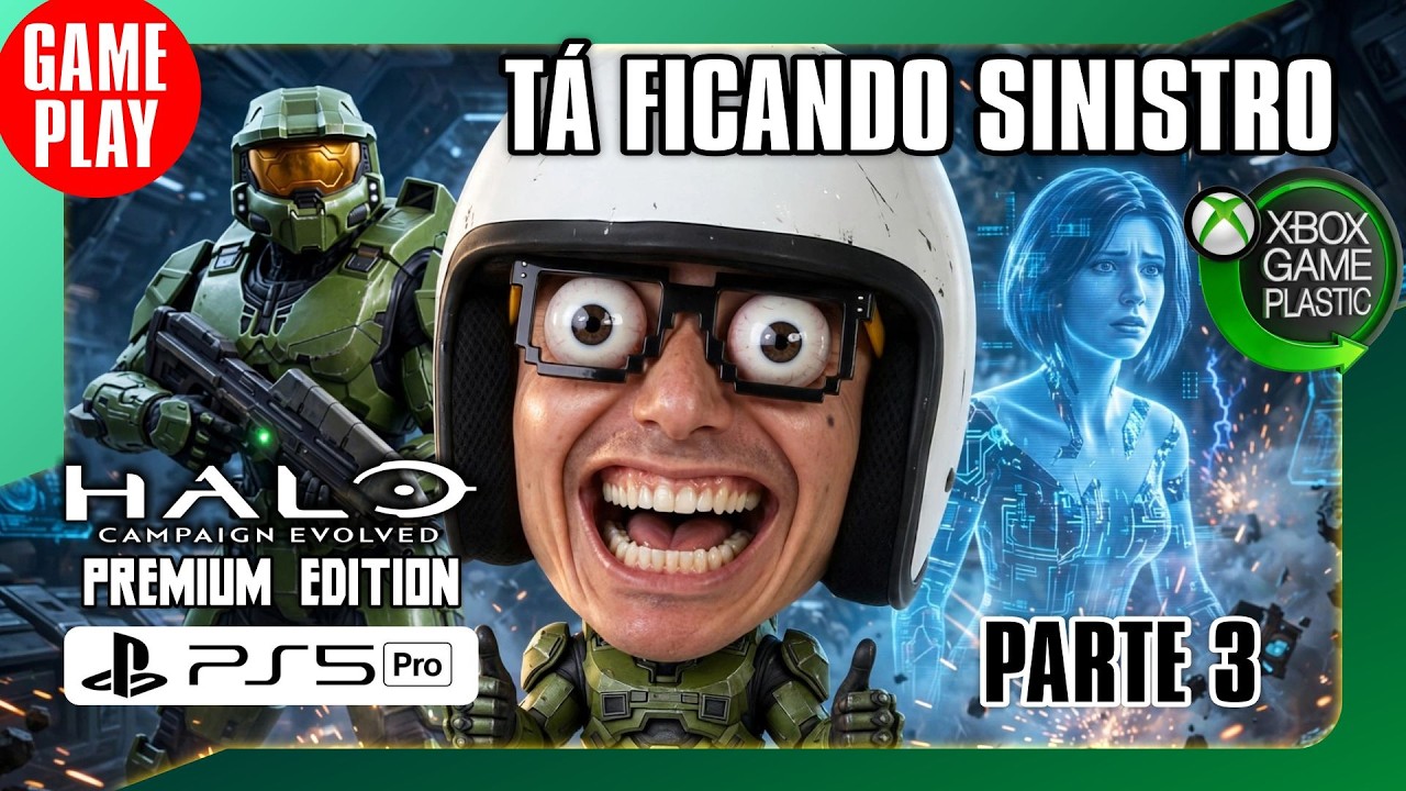 🎮🚨AO VIVO - Halo: Campaign Evolved - Premium Edition - TÁ SINISTRO - PARTE 3 NO PS5 PRO #haloevolved