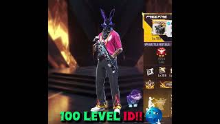 Top 5 popular 100 level ID in free fire #shorts