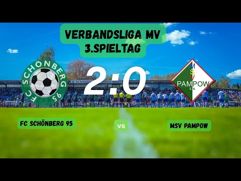 FC Schönberg 95 - MSV Pampow 2:0 (1:0) Highlights