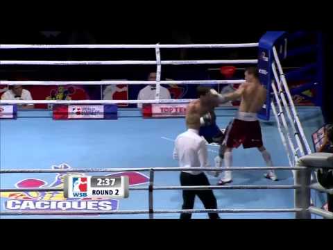 Caciques Venezuela vs Italia Thunder - World Series of Boxing S5 W13 Highlights